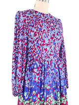 Lanvin Floral Jersey Printed Dress Dress arcadeshops.com