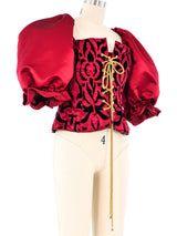 Dolce and Gabbana Baroque Corset Top Top arcadeshops.com