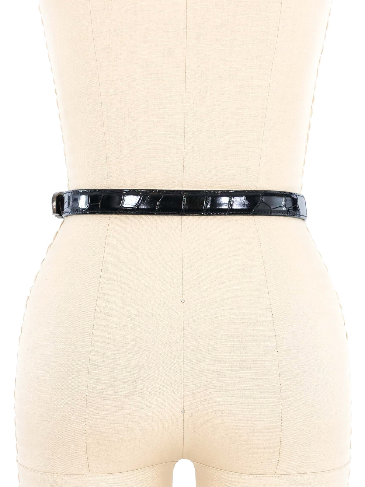 Barry Kieselstein Cord Genuine Alligator Wide Belt SZ 1 Barry Kieselstein Cord Belt - 10 For Sale on 1stDibs  main image 3