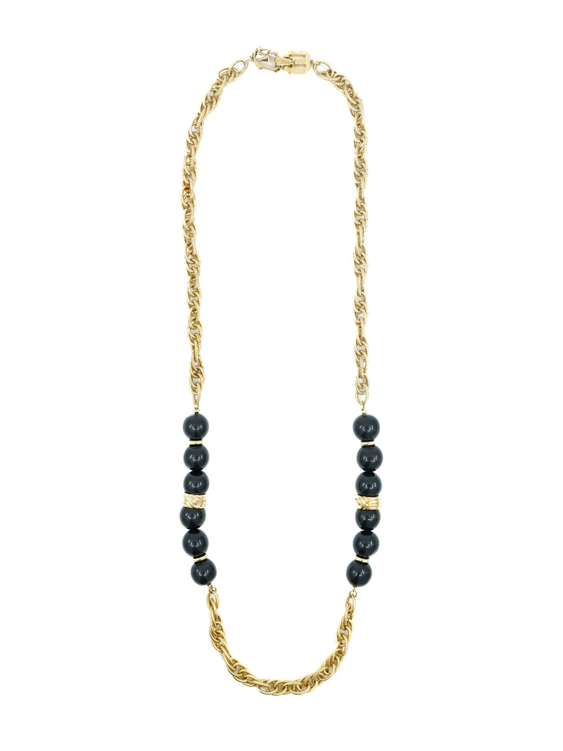Givenchy Rope Chain Beaded Necklace Jewelry arcadeshops.com