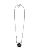 1960s Pierre Cardin Mod Silver Necklace Jewelry arcadeshops.com