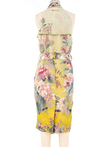 Jean Paul Gaultier Bug Print Wrap Dress Dress arcadeshops.com
