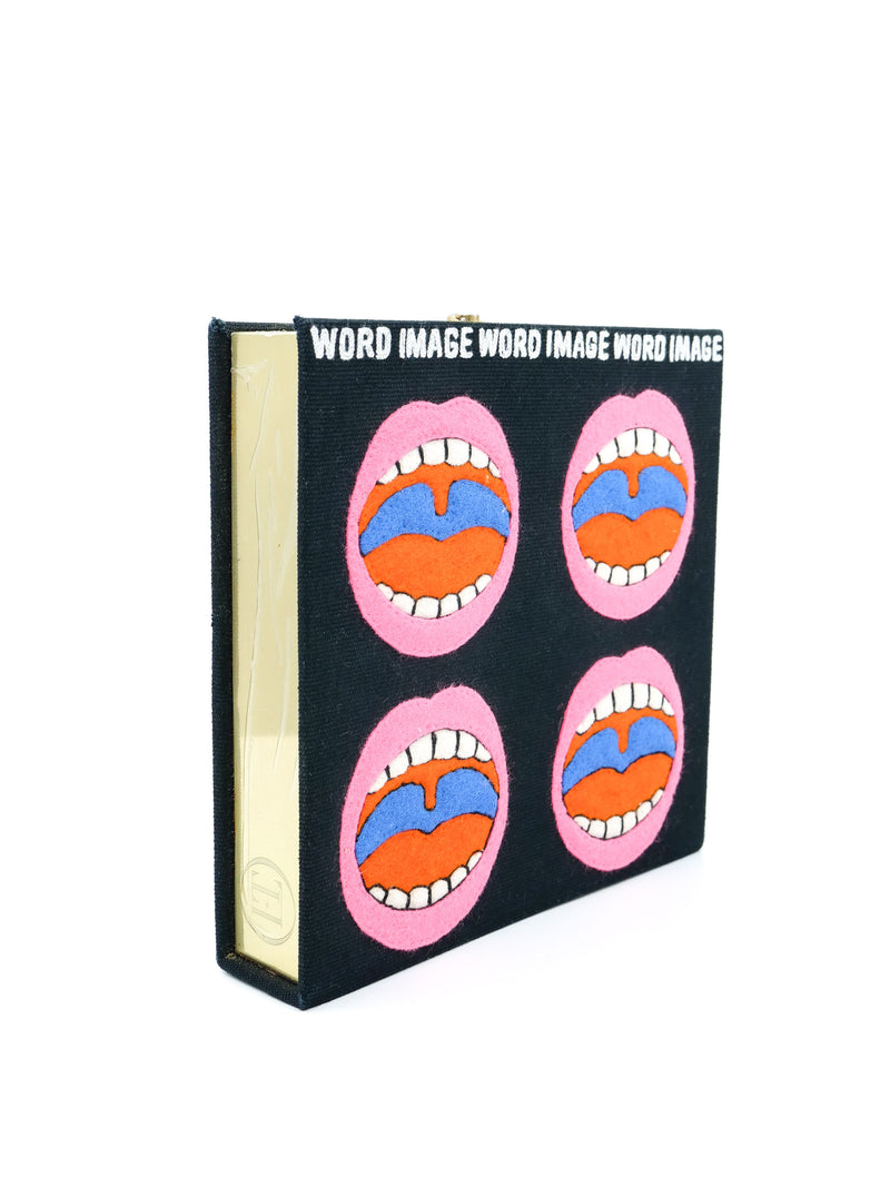 Olympia Le-Tan Felted Mouth Clutch Accessory arcadeshops.com