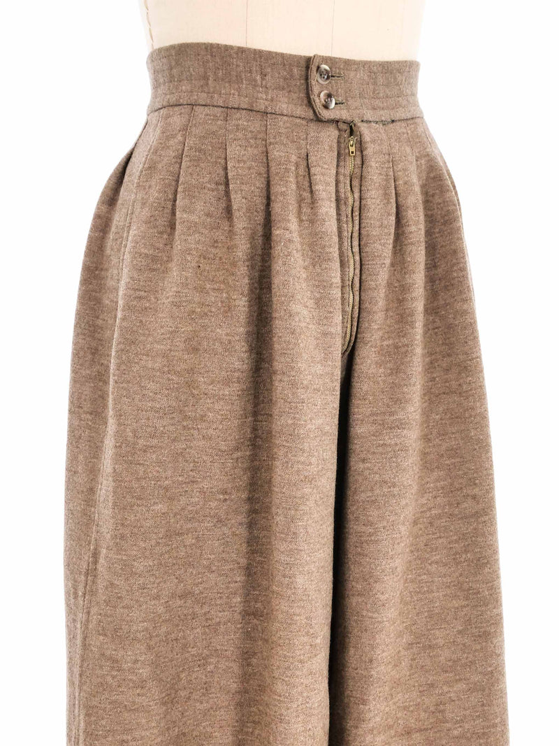 Yves Saint Laurent Wool Culottes Bottom arcadeshops.com