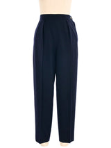 Chanel Navy Trousers Bottom arcadeshops.com