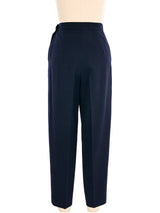 Chanel Navy Trousers Bottom arcadeshops.com