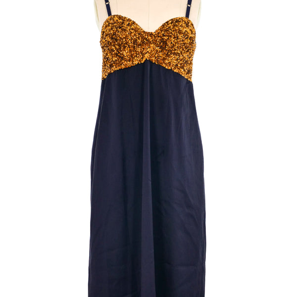 dries van noten gold dress Dries Van Noten Davion Dress  UFO No More