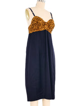 Dries Van Noten Sequin Accented Slip Dress Dress arcadeshops.com