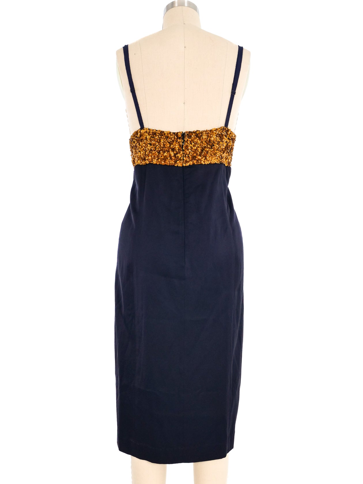 Dries Van Noten Sequin Accented Slip Dress