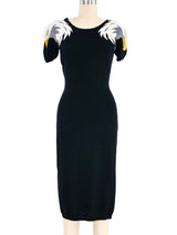 Jean-Charles de Castelbajac Eagle Sweater Dress Dress arcadeshops.com