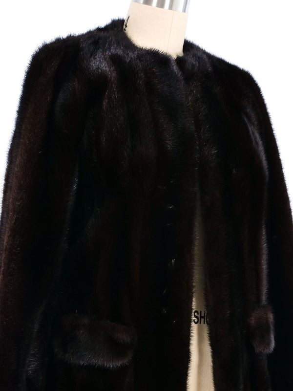 Cropped Mink Coat Outerwear arcadeshops.com