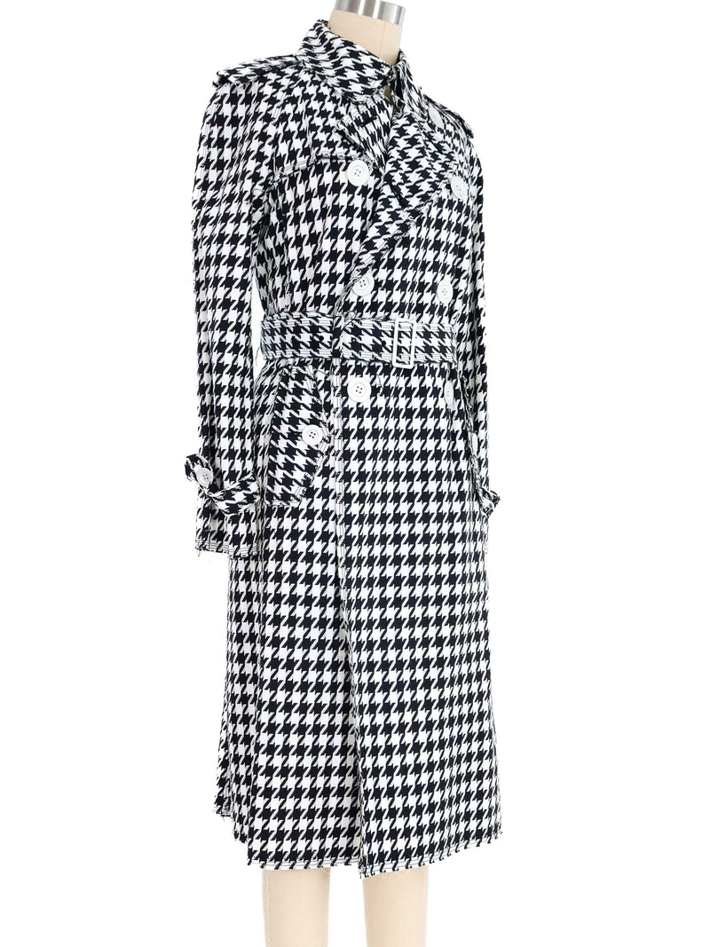 Junya Watanabe Comme des Garcons Deconstructed Houndstooth Coat Jacket arcadeshops.com