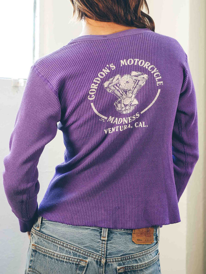 Harley Davidson Purple Thermal T-Shirt arcadeshops.com