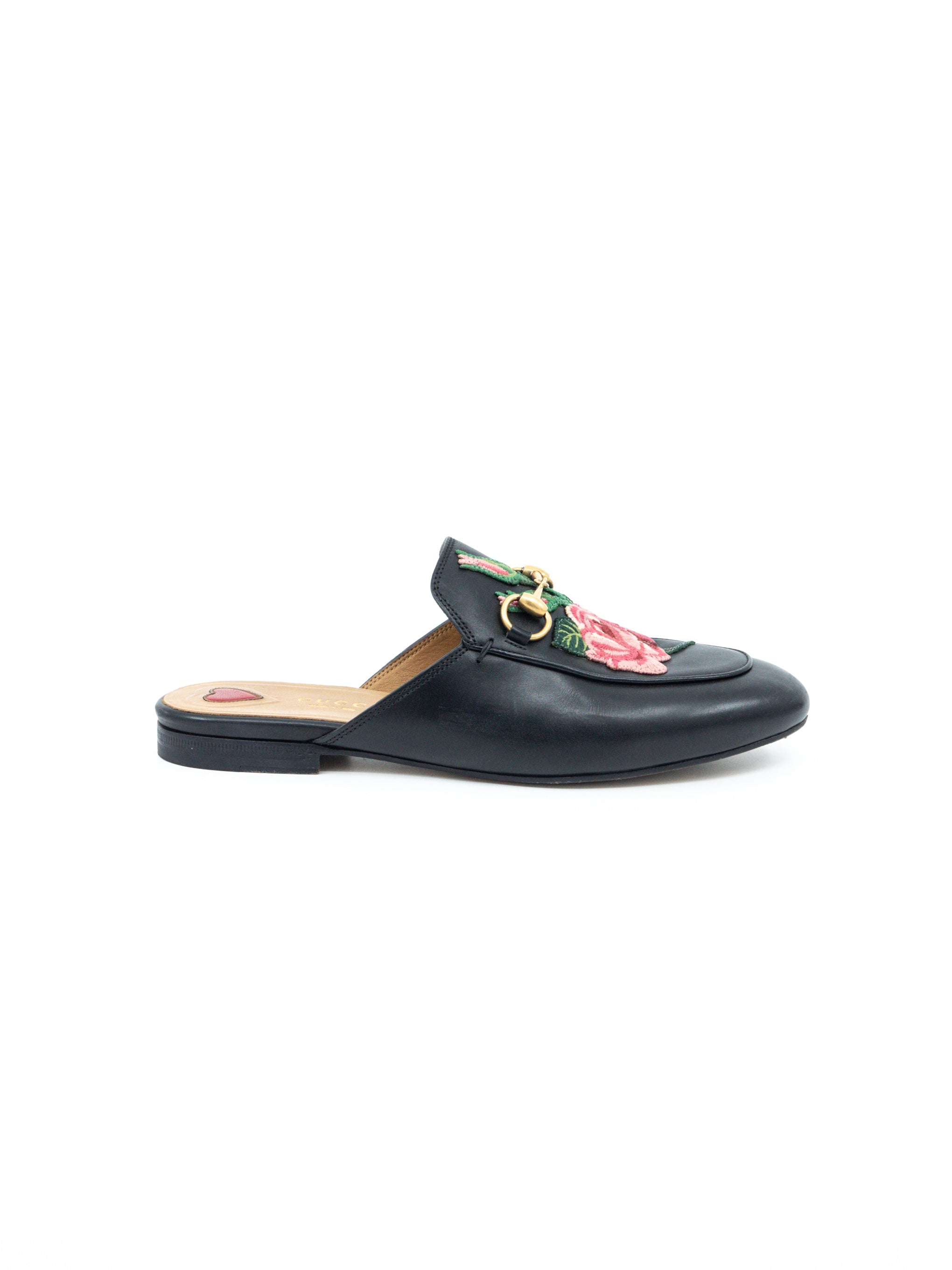 Princetown embroidered leather slipper new arrivals