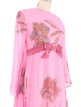 Emma Domb Hand Painted Kimono Sleeve Dress Dress arcadeshops.com
