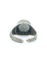 Brutalist Carnelian Stone Ring Jewelry arcadeshops.com