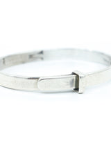 Mexican Sterling Latch Bangle Jewelry arcadeshops.com