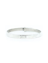 Mexican Sterling Latch Bangle Jewelry arcadeshops.com