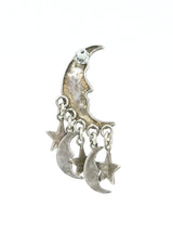 Man In The Moon Charm Earrings Jewelry arcadeshops.com