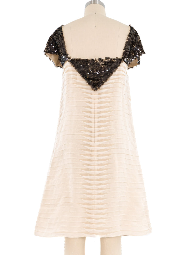 Chanel Layered Silk Dress Dress arcadeshops.com