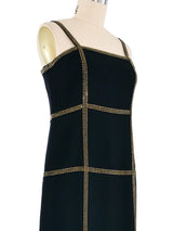 Bill Blass Crystal Windowpane Dress Dress arcadeshops.com
