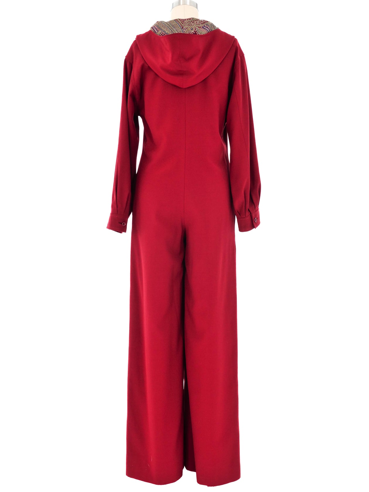 Galanos Hooded Jumpsuit