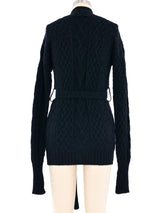 Jean Paul Gaultier Chainmail Panel Cardigan Jacket arcadeshops.com