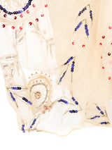 Profils Du Monde Embellished Silk Caftan Dress arcadeshops.com