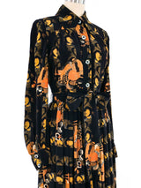 Jean Varon Deco Printed Maxi Dress Dress arcadeshops.com