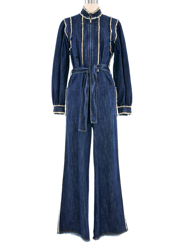 Christian Dior Denim Jumpsuit Jumpsuit arcadeshops.com