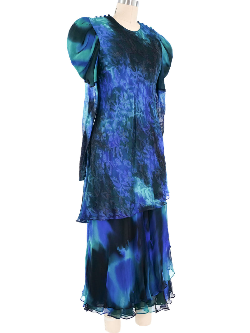 Judy Hornby Layered Silk Ombre Dress Dress arcadeshops.com