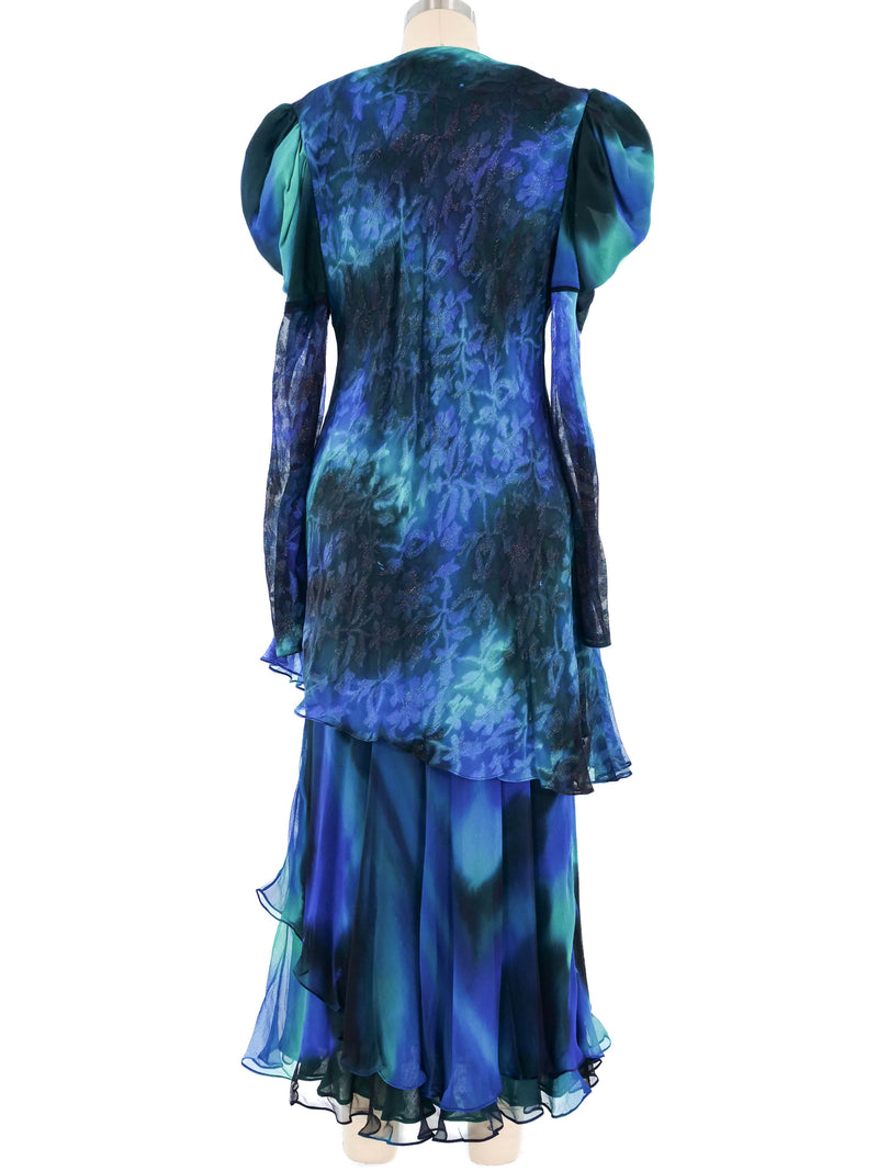 Judy Hornby Layered Silk Ombre Dress Dress arcadeshops.com