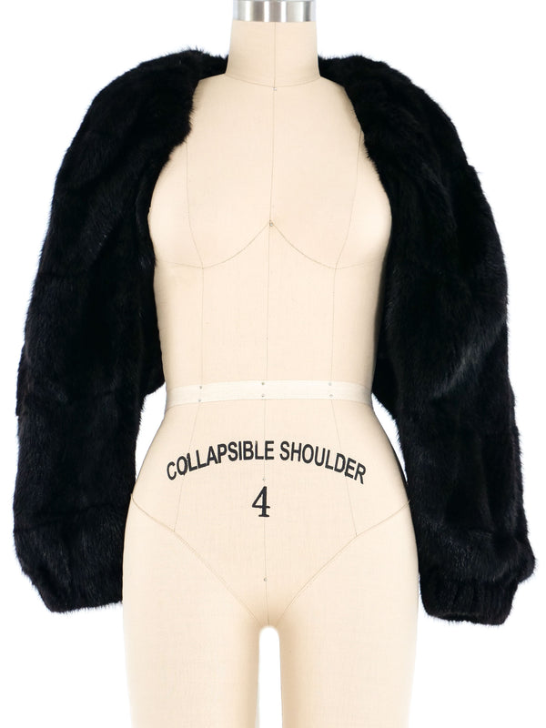 Lanvin Fur Shrug Jacket arcadeshops.com