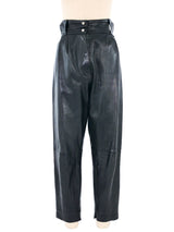 Alaia Leather Motorcycle Pants Bottom arcadeshops.com