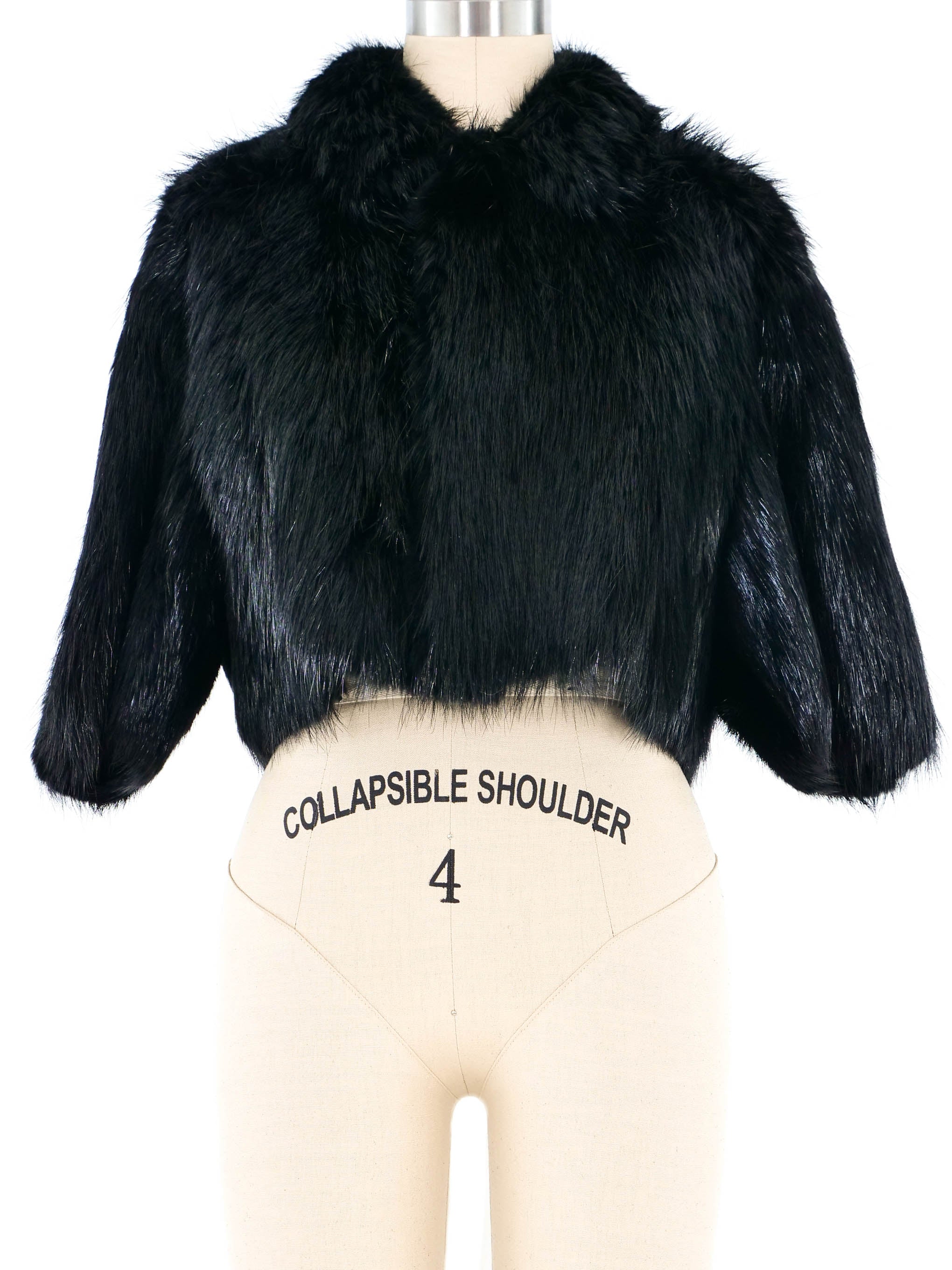 Prada Beaver Fur Bolero