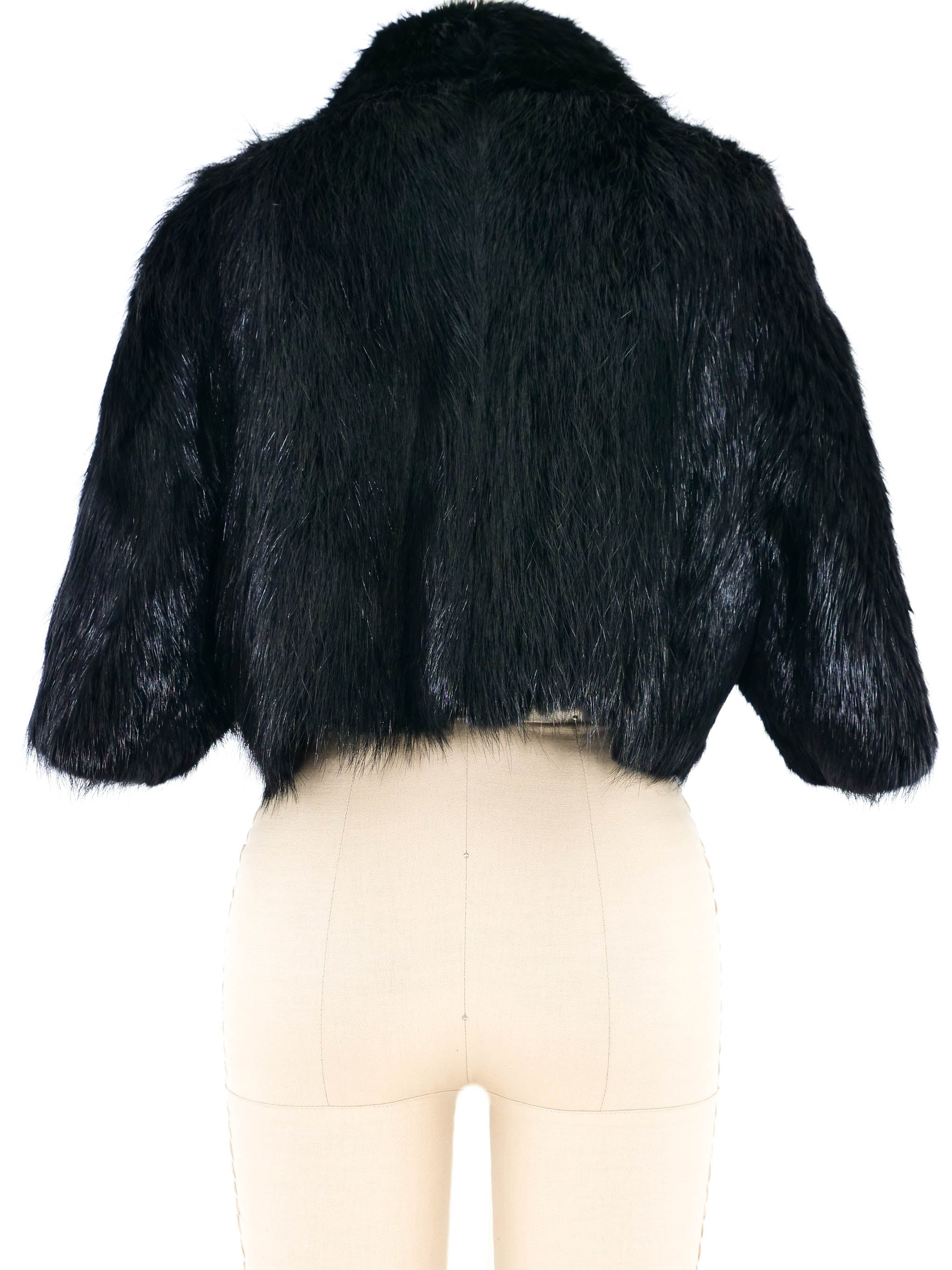 Prada Beaver Fur Bolero
