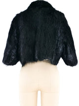 Prada Beaver Fur Bolero Jacket arcadeshops.com