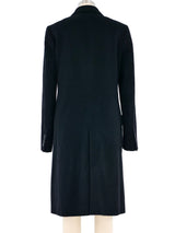 Helmut Lang Black Overcoat Outerwear arcadeshops.com
