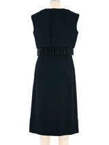 Norman Norell Beaded Fringe Dress Ensemble Suit arcadeshops.com