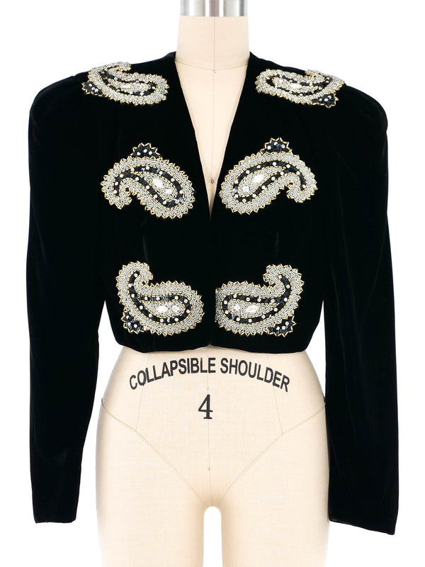 Embellished Bolero Jacket Jacket arcadeshops.com