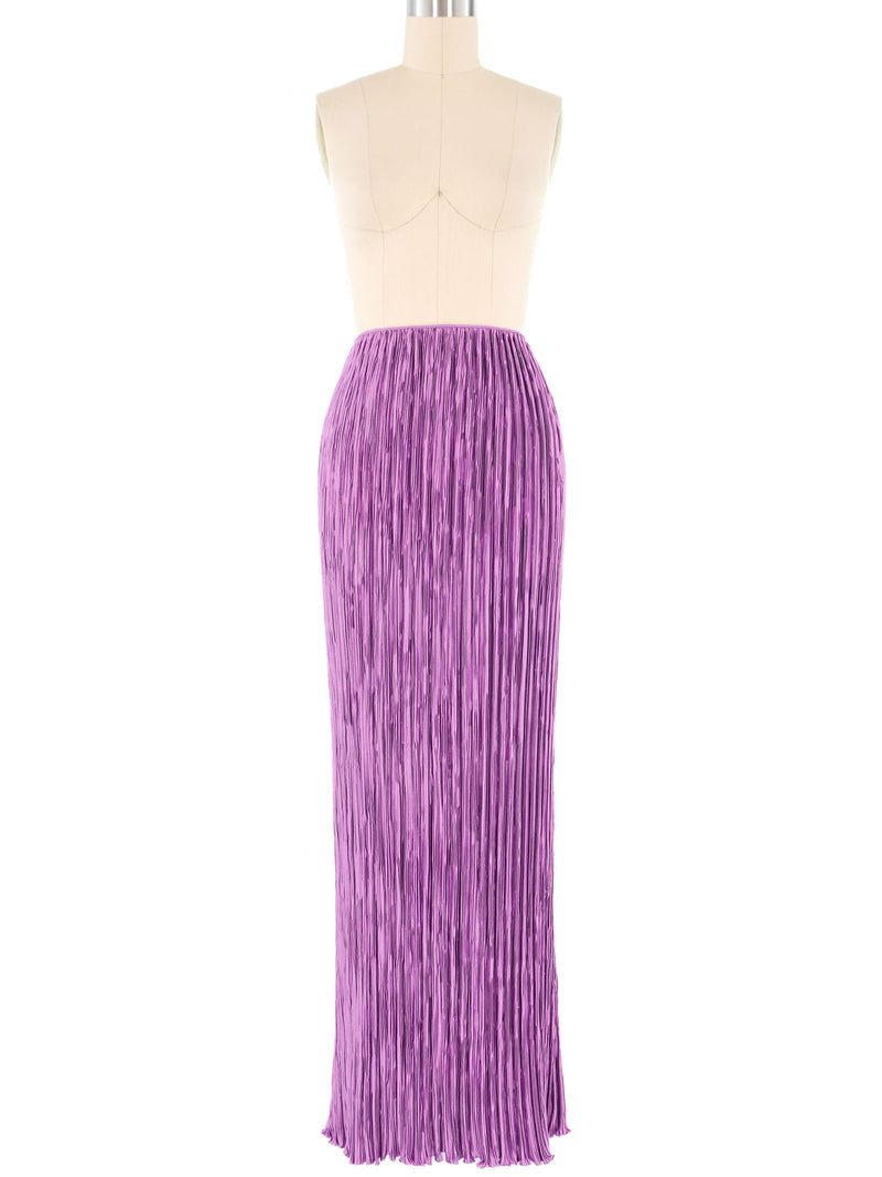 Mary McFadden Lavender Skirt Ensemble Suit arcadeshops.com