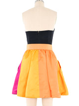 David Fielden Colorblocked Skirt Ensemble Suit arcadeshops.com