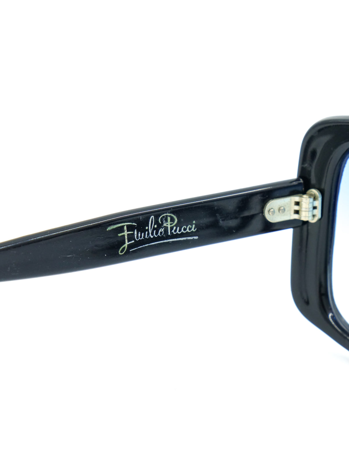 Emilio Pucci Black Oversized Sunglasses Emilio Pucci 0197 Sunglasses main image 4