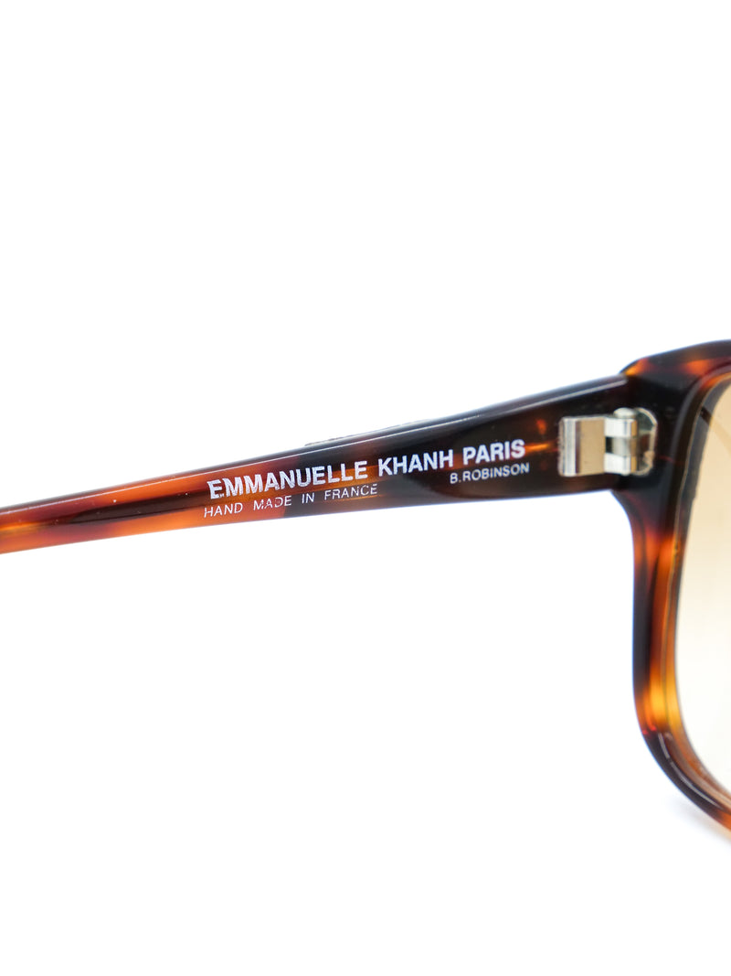 Emmanuelle Khan Snakeskin Accented Sunglasses Accessory arcadeshops.com