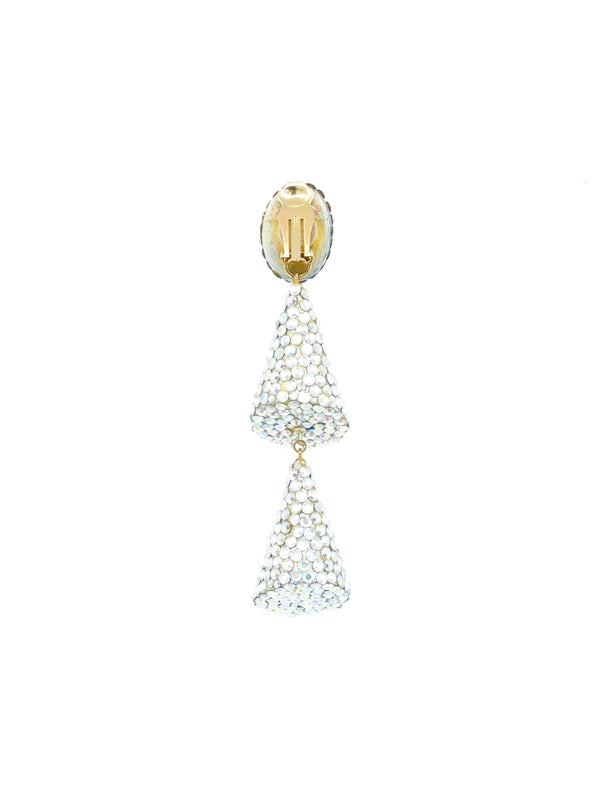 Richard Kerr Swarvoski Cone Earrings Jewelry arcadeshops.com