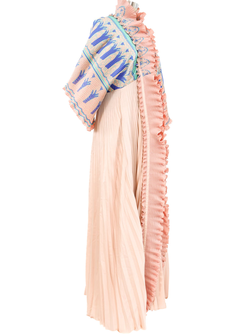 Zandra Rhodes Pleated Butterfly Caftan Jacket arcadeshops.com