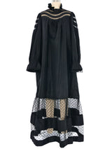 Christian Dior Taffeta Lounge Caftan Dress arcadeshops.com