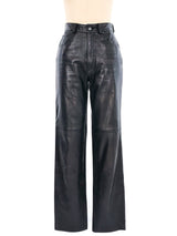 1990s North Beach Leather Pants Bottom arcadeshops.com