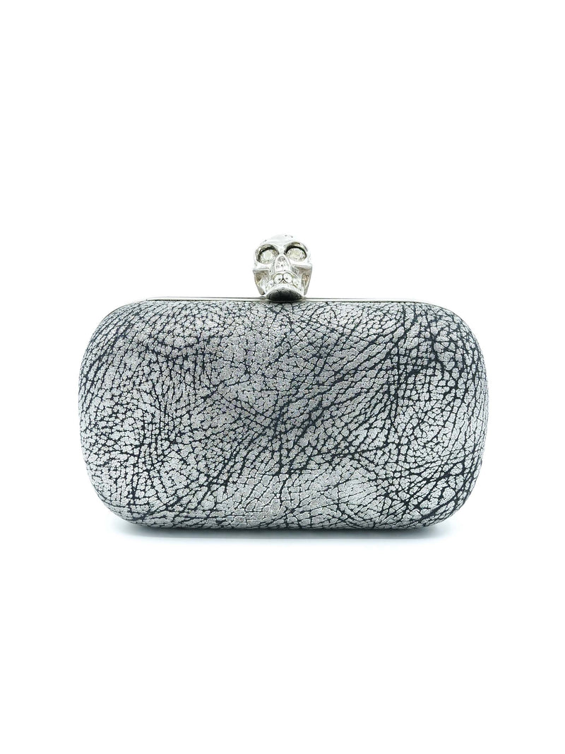 Alexander McQueen Britannia Skull Box Clutch Accessory arcadeshops.com