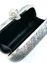 Alexander McQueen Britannia Skull Box Clutch Accessory arcadeshops.com